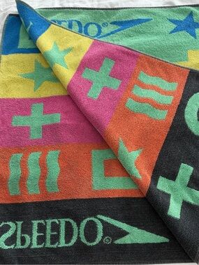 Vintage European Swim Towel